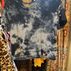 Aviator Nation Black and Gray Tee